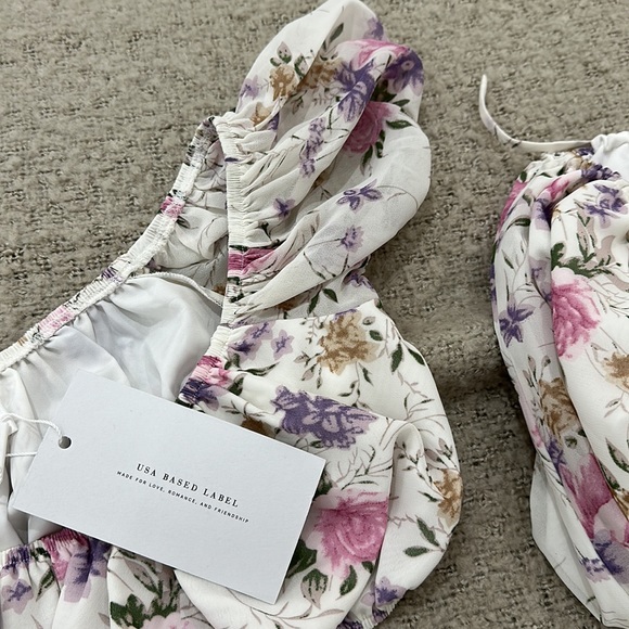 Floral Two piece set - European summer vacation - Picture 5 of 6